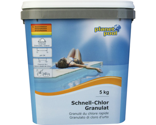 Schnell-Chlor-Granulat Planet Pool 5 kg