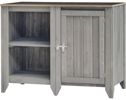 Outdoorküche Typ 559 Sideboard inkl. 1 Tür 115x60x88 cm hellgrau