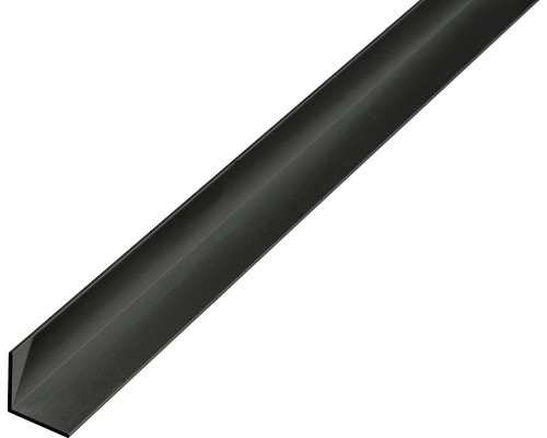 Winkelprofil Alu eloxiert 15x15x1 mm, 2 m schwarz