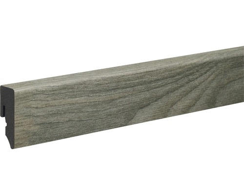 Sockelleiste PVC semi wild foliert 15x39x2400 mm