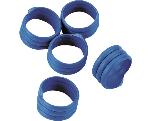 Spiralringe zur Markierung Ø 16 mm 20 Stück blau