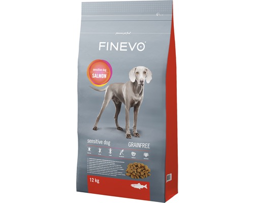 Hundefutter trocken FINEVO Sensitive Dog Lachs getreidefrei 12 kg