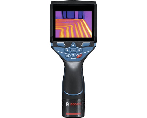 Wärmebildkamera Thermodetektor GTC 400 C Bosch Professional inkl. 1x Akku GBA 12V (2Ah), Ladegerät und L-BOXX 136-0