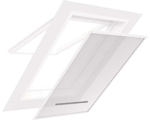 Fliegengitter home protect für Dachfenster mit Sonnenschutz ohne Bohren grau 140x170 cm-0