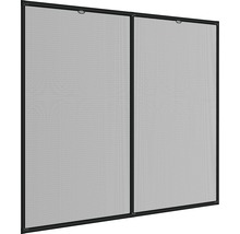 Insektenschutz home protect Rahmenfenster XL Aluminium anthrazit 150x210 cm-thumb-6