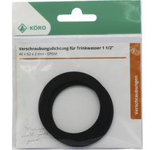 EPDM-Ring Köro 46x62x2 mm 70 Sh.A für Verschraubung 1 1/2"-thumb-2