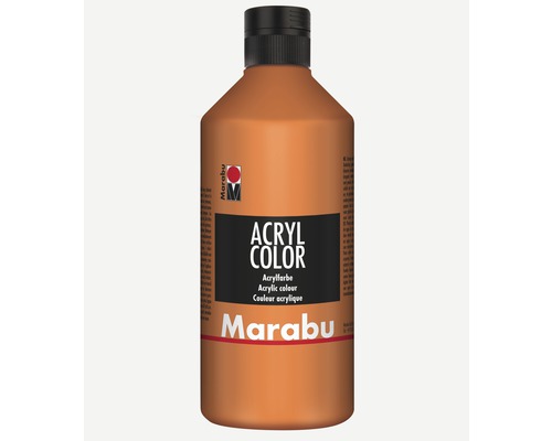 Marabu Künstler- Acrylfarbe Acryl Color 013 orange 500 ml