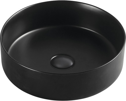Aufsatzwaschbecken Sanotechnik 40 cm schwarz