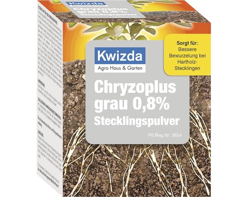 Bewurzelungsmittel für Hartholzstecklinge Kwizda Chryzoplus grau 0,8% Reg.Nr. 3854-0