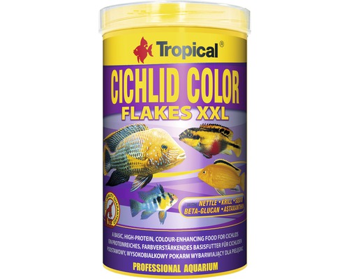Flockenfutter Tropical Cichlid Color XXL 1 l