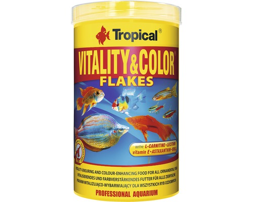 Flockenfutter Tropical Vitality & Color Flakes 1 l