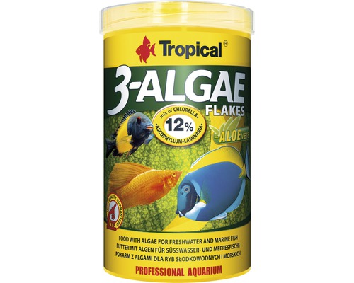 Flockenfutter Tropical 3-Algae Flakes 1 l-0