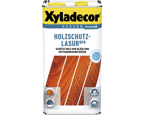 Holzschutz-Lasur Xyladecor BPR farblos 5 L
