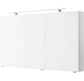 Spiegelschrank Pelipal Xpressline 4035 3-türig 120x14,5x70,3 cm weiß