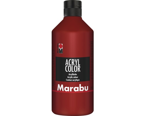 Marabu Acryl Color, rubinrot 038, 500ml