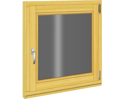 Holzfenster Fichte 78x78 DIN Rechts