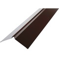 PRECIT Dachfirst gerade für Trapezblech chocolate brown RAL 8017 1000 x 95 x 95 mm
