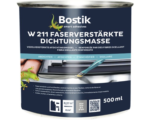 Bostik W 211 Faserv. Dichtungsm. 500 ml