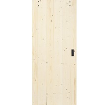 Schiebetür-Komplettset Barn Door Vintage natur MidBar gerade 95x215 cm inkl. Türblatt,Schiebetürbeschlag,Abstandshalter 35mm und Griff-Set-thumb-2
