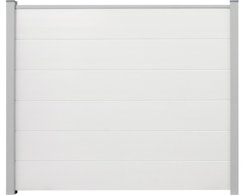 Stecksystem Fertigset GroJa PVC BasicLine ohne Pfosten 180 x 180 cm weiß