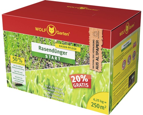 Rasen-Starterdünger Wolf-Garten 6 25 kg
