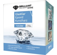BrilliantShine GlasKlar Epoxid Kunstharz Gießharz 7,5 L-thumb-3