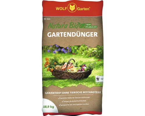Gartendünger Wolf-Garten Natura Bio 18 9 kg