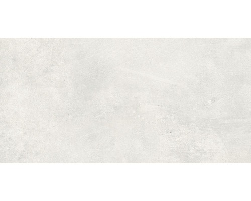 Feinsteinzeug Bodenfliese Vesuvio 30,0x60,0 cm weiß rektifiziert