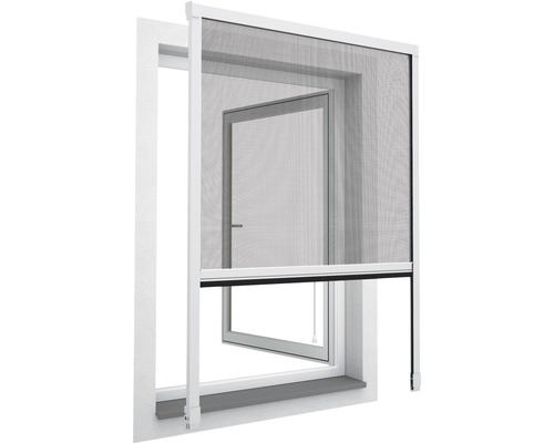 Alu Rollo Fenster weiss 125x170 cm