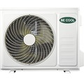 Split Klimagerät Be Cool BCB18SK2101QW 18.000 BTU 2540 W bis 160 m³ Raumgröße mit WIFI und Quick Connect schwarz - Beachten Sie: Gesetzeslage zum Einbau für Endverbraucher!