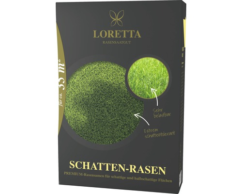Rasensamen Loretta Schattenrasen 0,6 kg / 33 m²