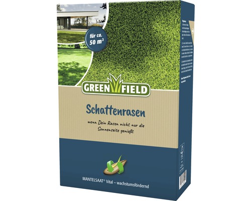 Rasensamen Grenfield Schattenrasen 1 kg / 50 m²