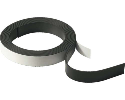 Magnetband 250 cm selbstklebend Magnetfolie Klettband 19 mm Klebestreifen 