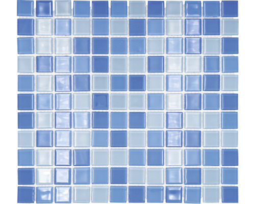 Glasmosaik CM 4222 30,0x32,7 cm hellblau