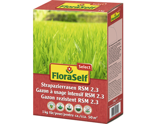 Strapazierrasen FloraSelf Select RSM 2.3 1 kg / 50 m²