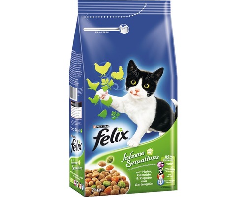 Katzenfutter trocken FELIX Inhome Sensations 2 kg