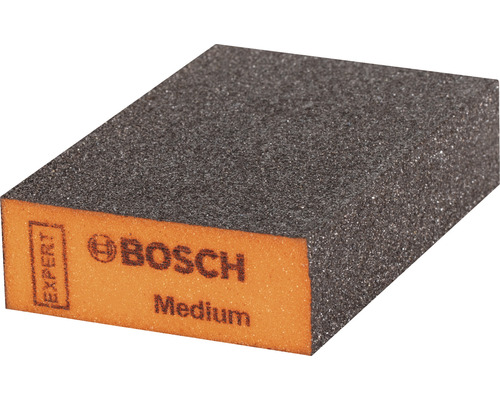 Schleifschwamm Medium für Handschleifer Bosch, 69x97x26 mm, Ungelocht, 50 Stück