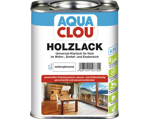 AQUA CLOU Holzlack seidenglänzend farblos 750 ml-0