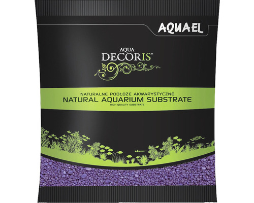 Aquarienkies AQUAEL Aqua Decoris 2-3 mm 1 kg violett-0