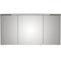 LED-Spiegelschrank Pelipal Xpressline 4040 3-türig 142,3x71,9x17 cm grau