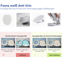 WC-Sitz Form & Style Fanna weiß Anti Urin-thumb-1