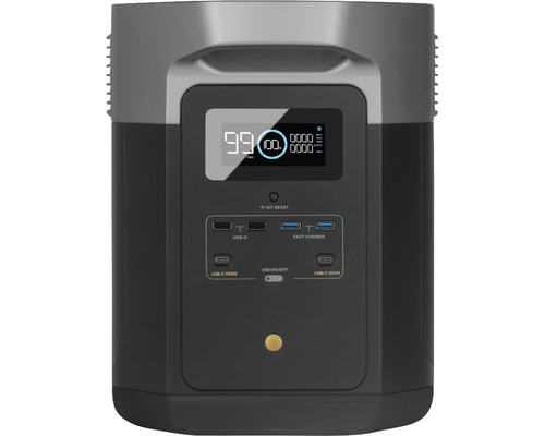 Akkubatterie Power Station EcoFlow Delta MAX 24 V 2016 Wh tragbar