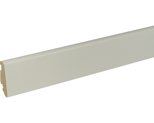 Sockelleiste FU60L Platin weiß 19x58x2400 mm