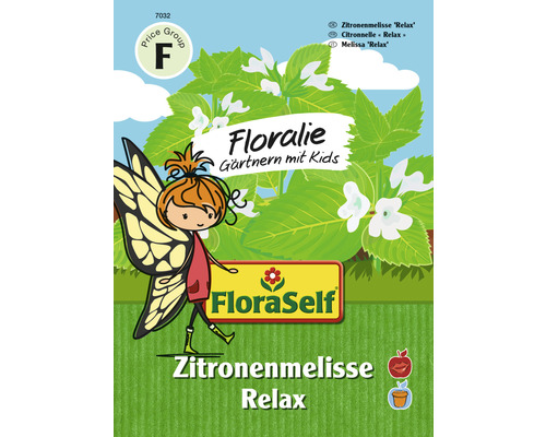 Kräutersamen FloraSelf Floralie-Gärtnern mit Kids Zitronenmelisse 'Relax'-0