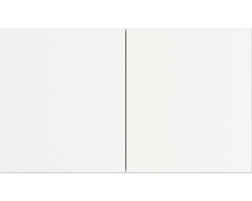 Hängeschrank Optifit Luca weiß matt 100x57,60x34,60 cm mit Drehtür