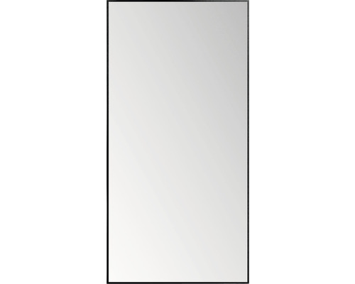 Rahmenspiegel DSK Black Line eckig 120x60 cm