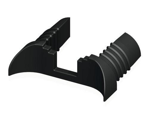 Alfer coaxis®-Verbindungskappe, 3B 5,5 x H 11 x T 9,5 mm, Kunststoff schwarz, 2 Stück