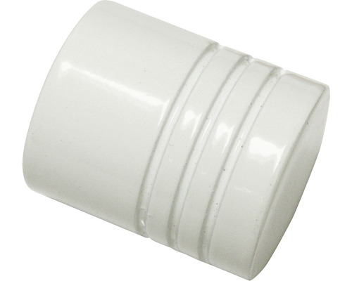 Endstück Zylinder für Chicago weiß Ø 20 mm 2 Stk.