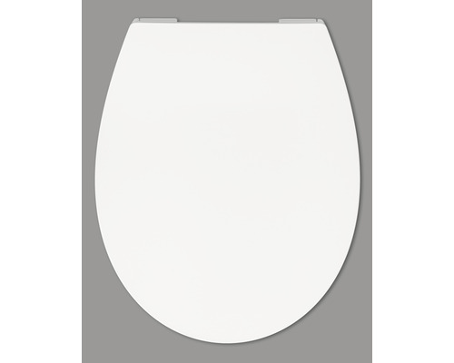 WC-Sitz Form & Style Ronde weiß mit Absenkautomatik-0