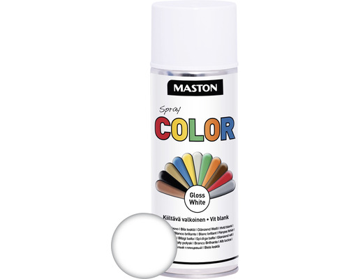 Sprühlack Maston Color glanz weiß 400 ml